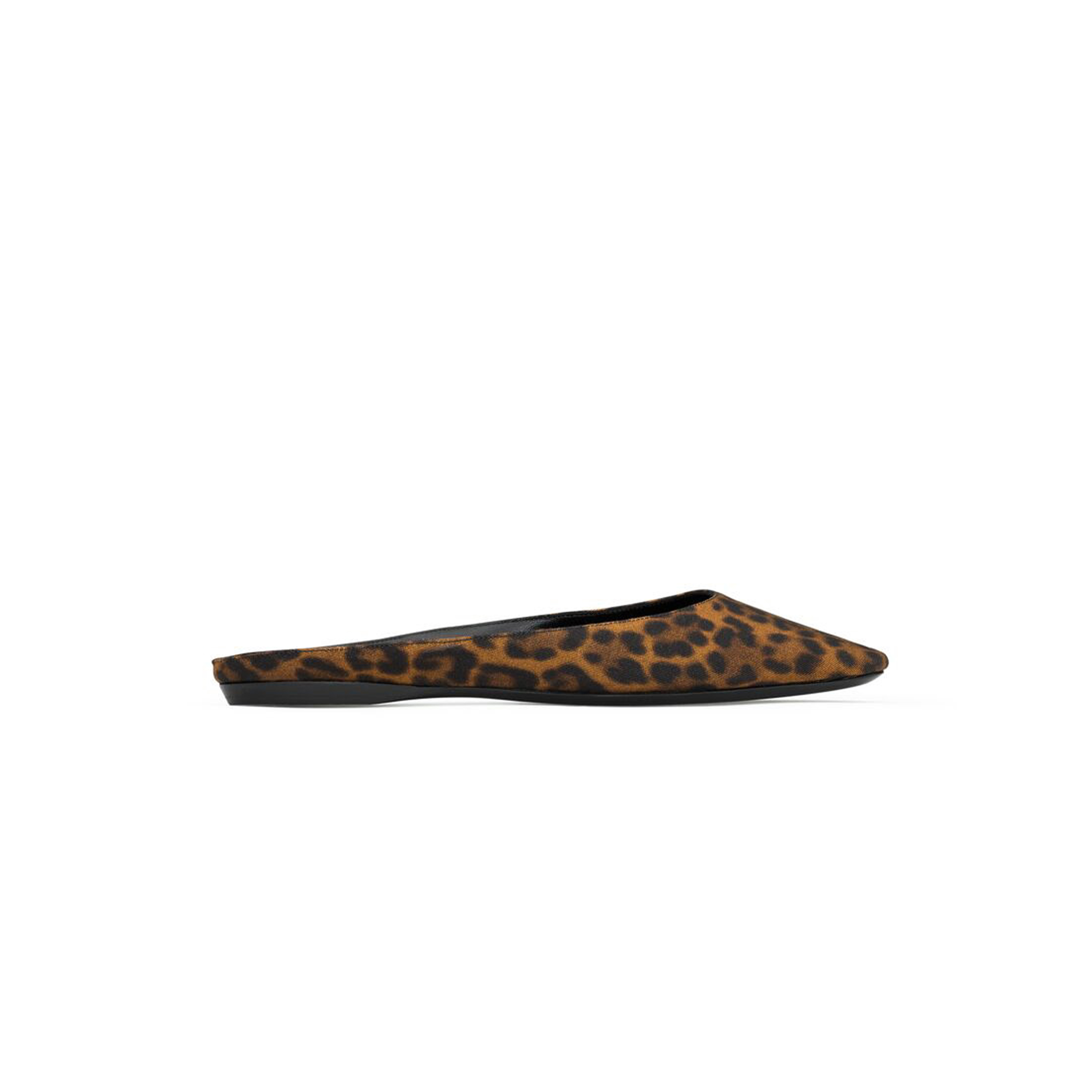 YSL LIDO SLIP-ONS IN LEOPARD GROSGRAIN 825329AAC4B2094